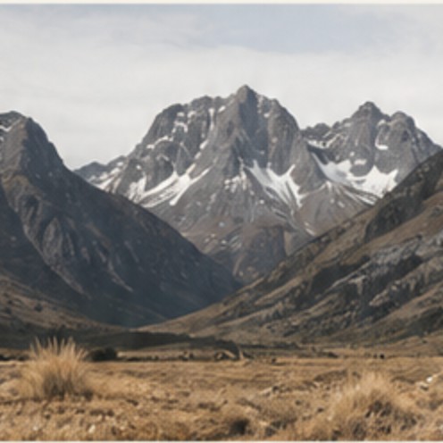 Mountains and valley, Montana